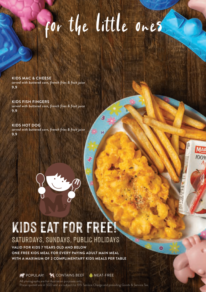 Best Kids Friendly Restaurant in Singapore